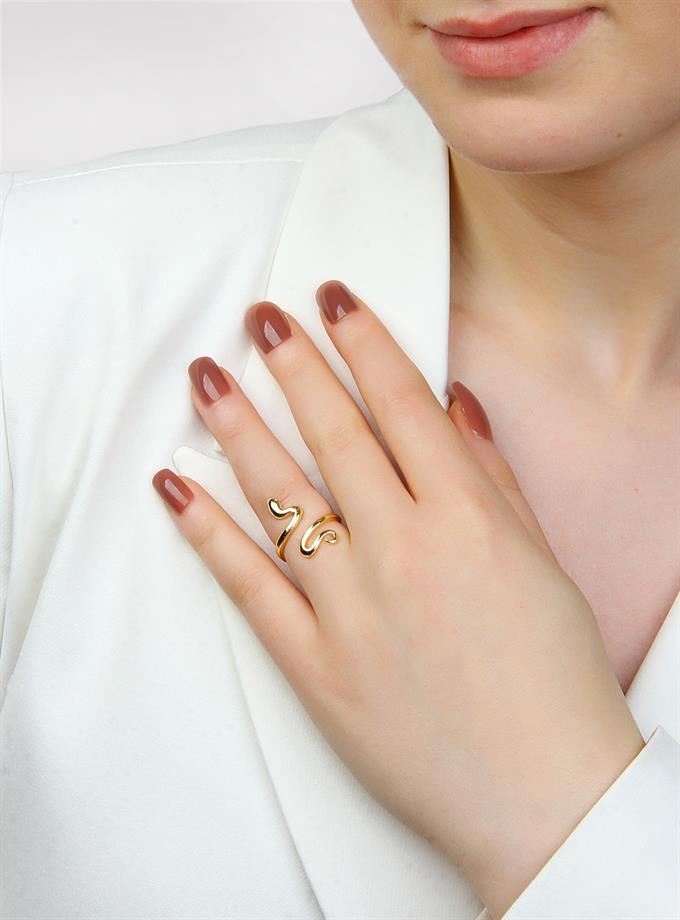 Yılan Tasarım Yüzük