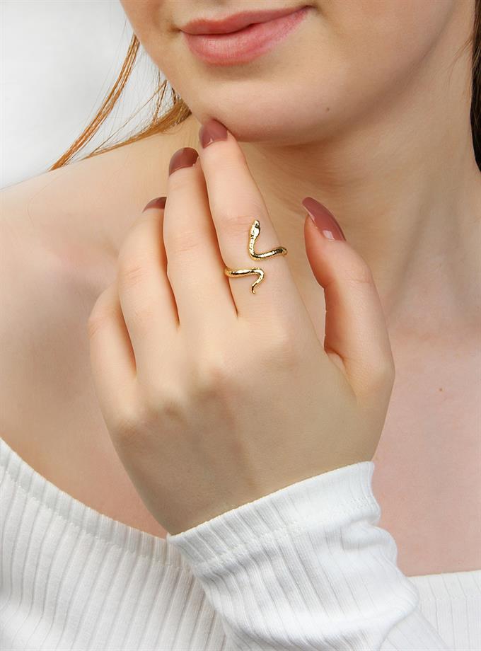 Yılan Tasarım Yüzük