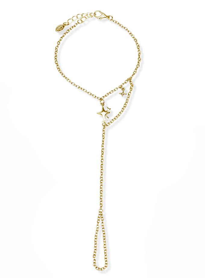 Yıldız Detaylı Altın Renk Şahmeran