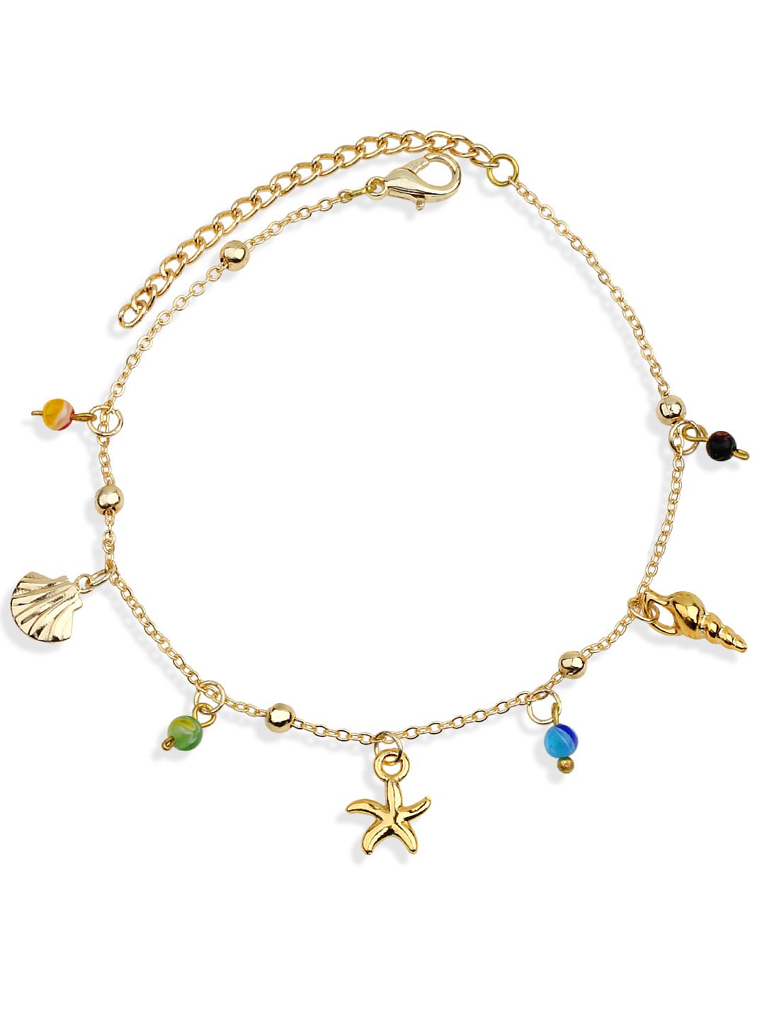 Deniz Objeleri Murano Boncuk Halhal