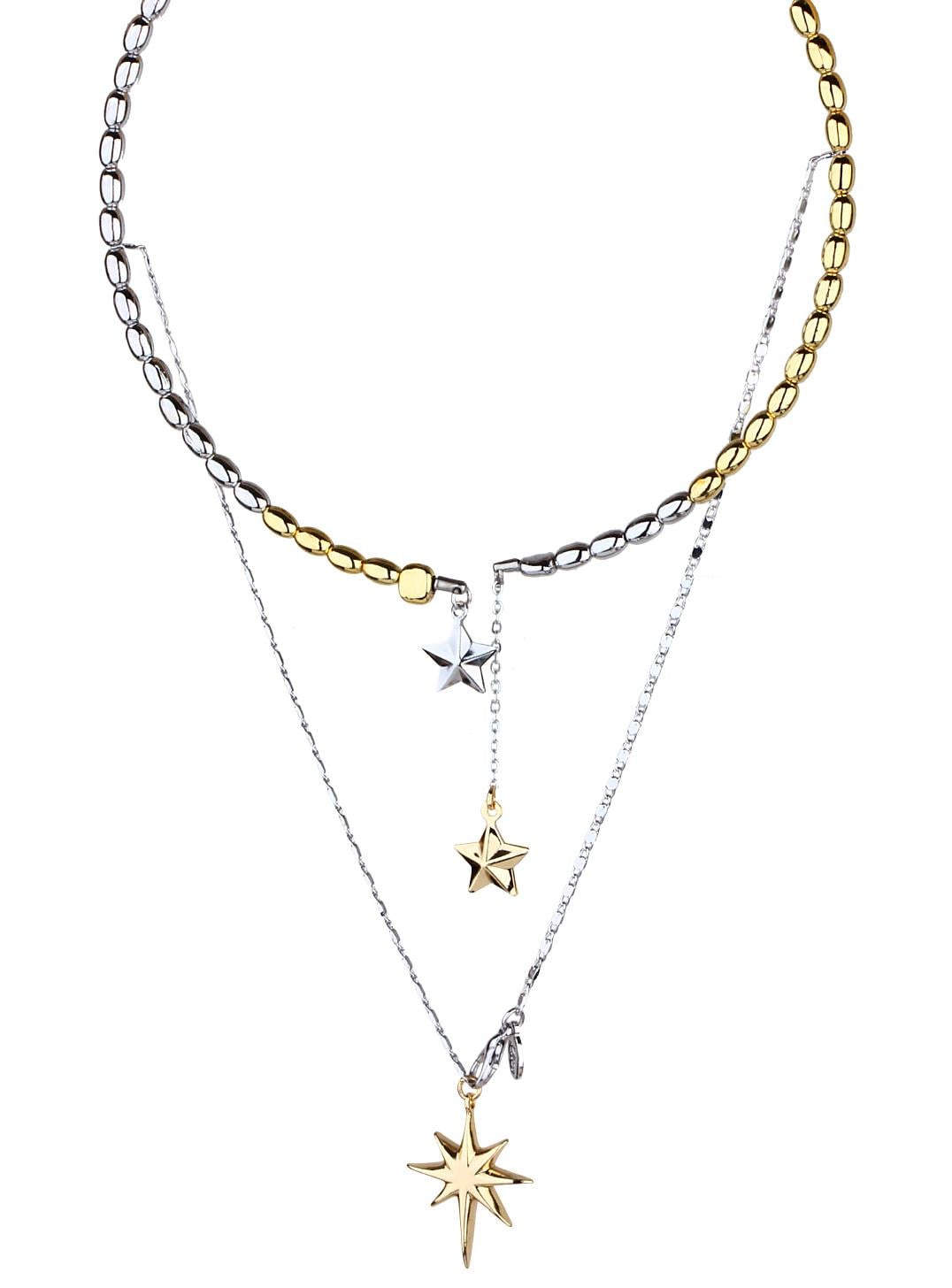 K.Yıldızı Detay Sallantılı Tasma Kolye