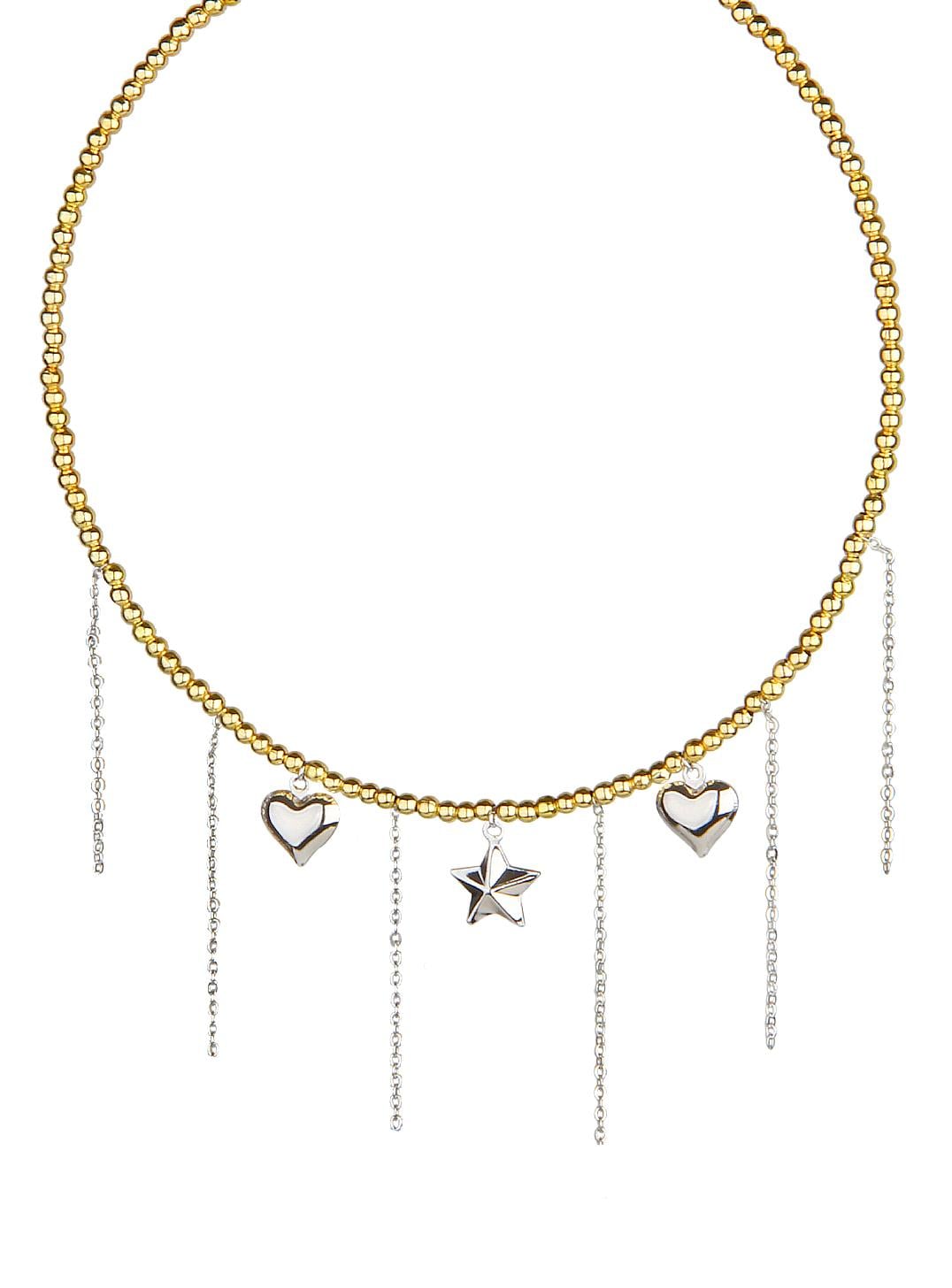 Objeler ve Zincir Detay Tasma Kolye