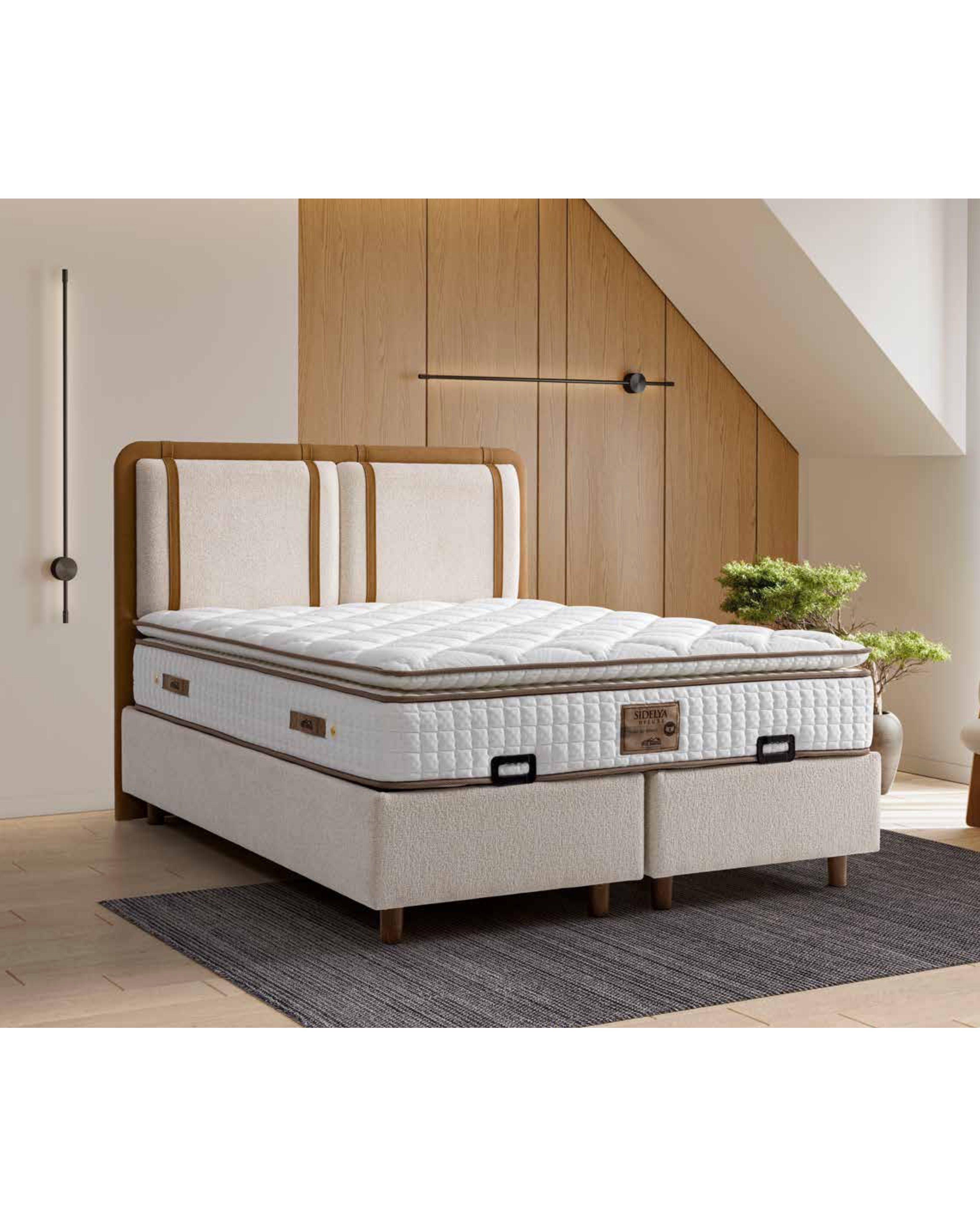 SİDELYA DELUXE BAZA+BAŞLIK+YATAK