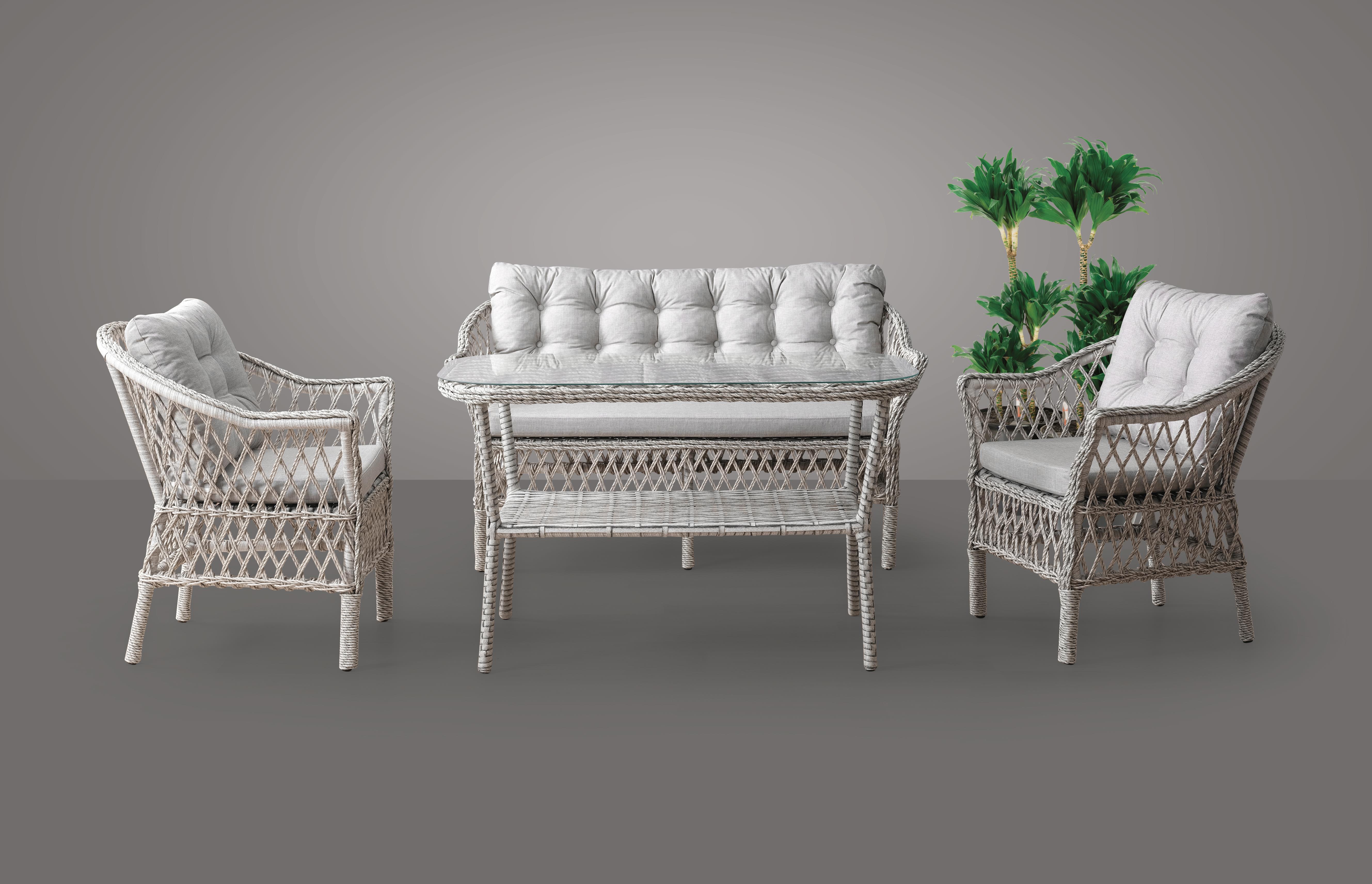 DİNAMİK BAMBU BAHÇE MOBİLYASI