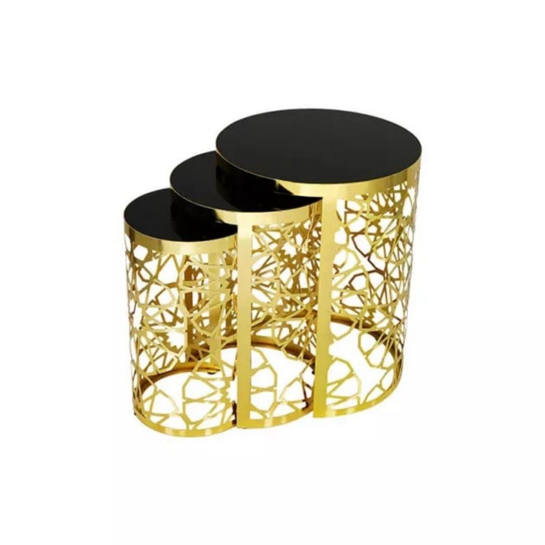 YILDIZ ZİGON SEHPA (GOLD)