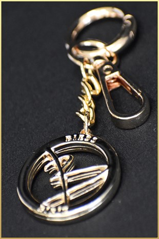 BIESS Halka Aksesuarlı Charm Anahtarlık - Gold