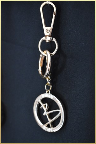 BIESS Halka Aksesuarlı Charm Anahtarlık - Gold