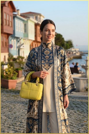 Bloom Kadın Kapitone El ve Omuz Çantası - Limon Sarısı
