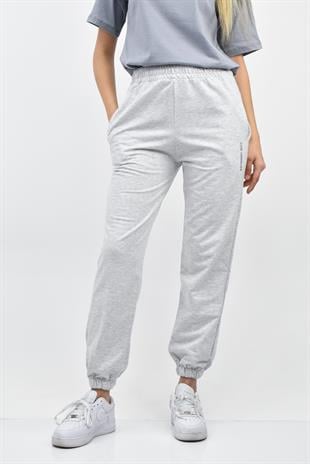 Cep Detaylı Jogger Eşofman Altı - Gri