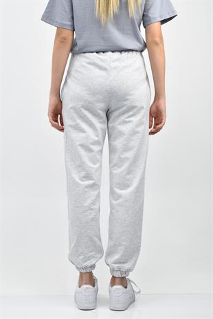 Cep Detaylı Jogger Eşofman Altı - Gri
