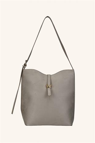 Dora El ve Omuz Çantası - Vizon