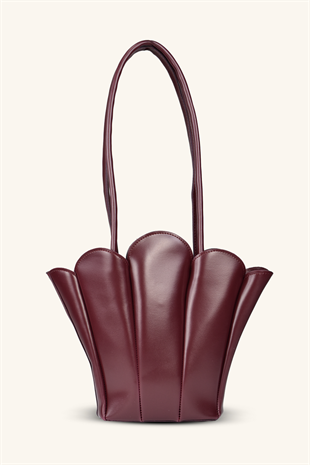 Dore El ve Omuz Çantası - Bordo