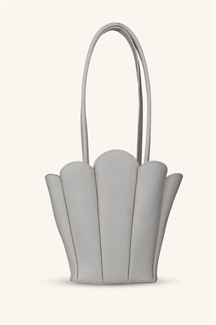 Dore El ve Omuz Çantası - Krem