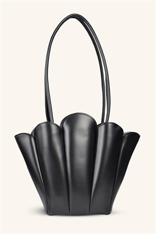 Dore El ve Omuz Çantası - Siyah