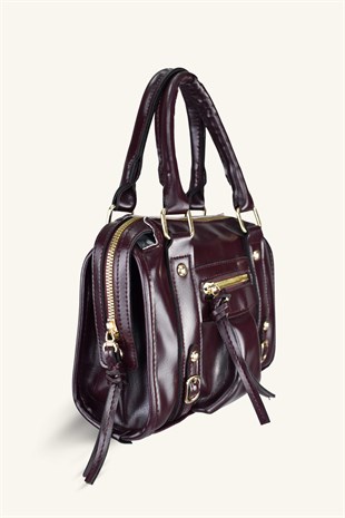 Ivy Model El ve Omuz Çantası - Bordo