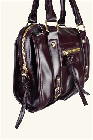 Ivy Model El ve Omuz Çantası - Bordo