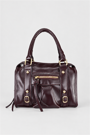 Ivy Model El ve Omuz Çantası - Bordo