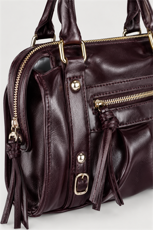 Ivy Model El ve Omuz Çantası - Bordo