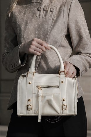 Ivy Model El ve Omuz Çantası - Krem