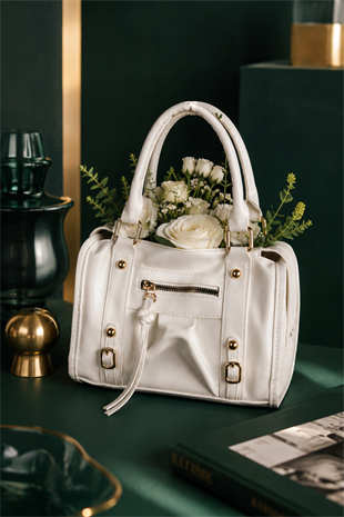 Ivy Model El ve Omuz Çantası - Krem