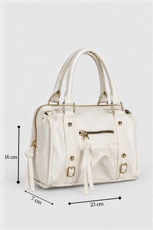 Ivy Model El ve Omuz Çantası - Krem