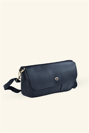 Kadın Dikdörtgen Model Omuz Çantası - Siyah