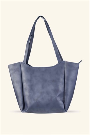 Lily Model El ve Omuz Çantası - Lacivert