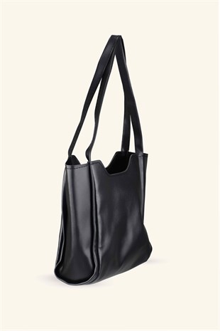 Lily Model El ve Omuz Çantası - Siyah