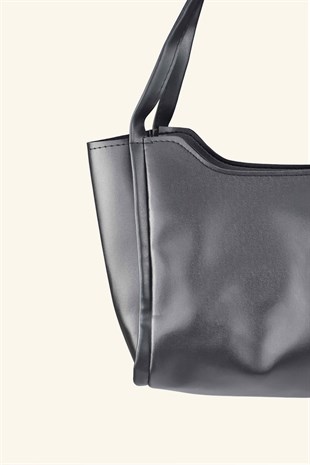 Lily Model El ve Omuz Çantası - Siyah