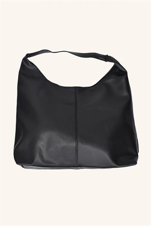Mia Büyük Boy El ve Omuz Çantası - Siyah