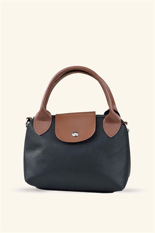 Pia Mini El ve Omuz Çantası - Siyah