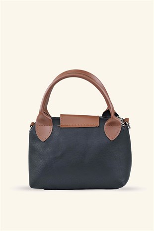 Pia Mini El ve Omuz Çantası - Siyah