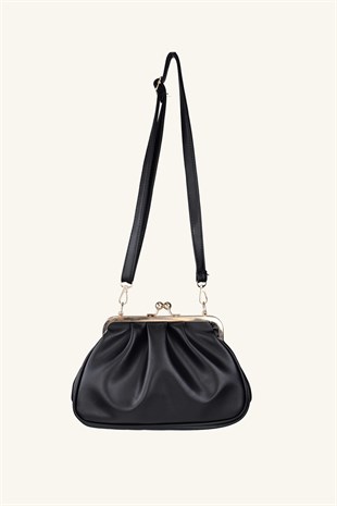 Rosel Clutch Çanta - Siyah