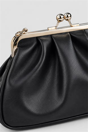 Rosel Clutch Çanta - Siyah