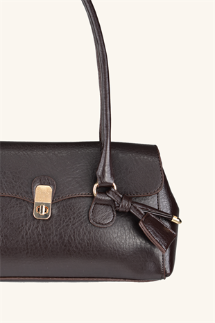 Vina Baget Çanta - Acı Kahve