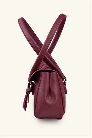 Vina Baget Çanta - Bordo