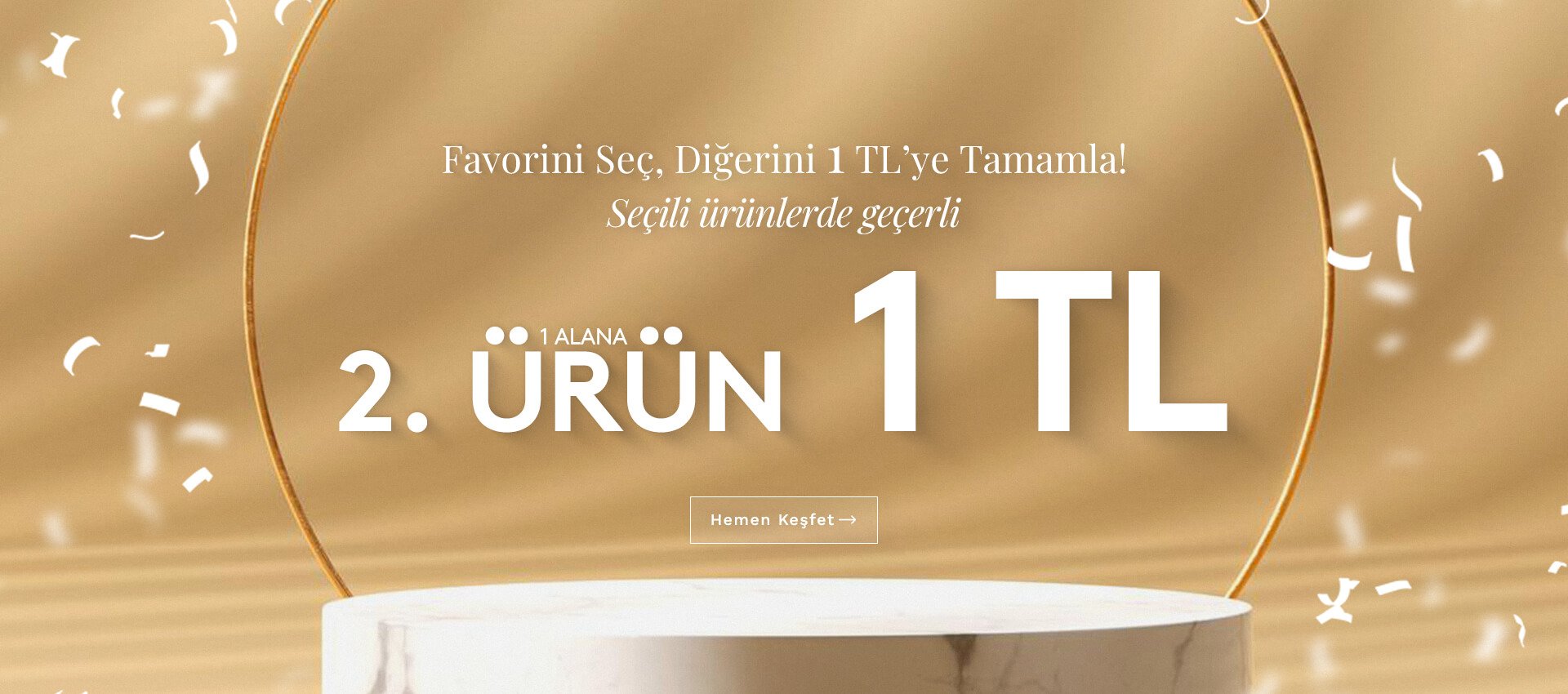 2.ürün 1 tl