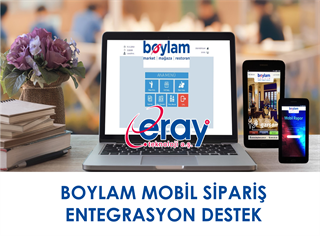 BOYLAM MOBİL SİPARİŞ ENTEGRASYON DESTEK