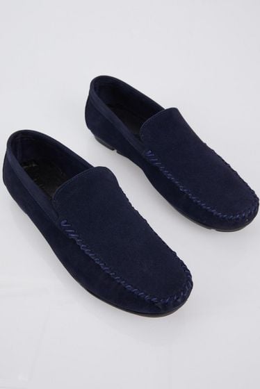 Erkek deri loafer ayakkabı