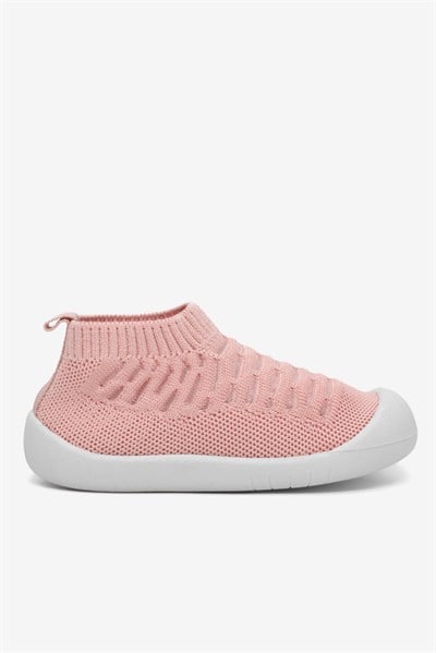 Rahat Kalıp Esnek Ortopedik Taban Çocuk Ayakkabı Çocuk Unisex Pudra Ayakkabı TBFTH005