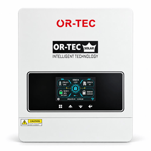 Ortec Solar 48 V 6.5 KW Paralel Destekli Wifili Çift MPPT İnverter