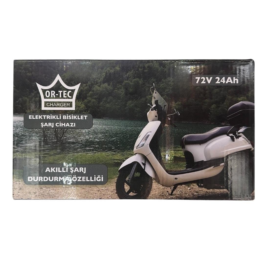 BİCOMAX 72V 24AH ELEKTRİKLİ MOTOSİKLET ŞARJ ALETİ