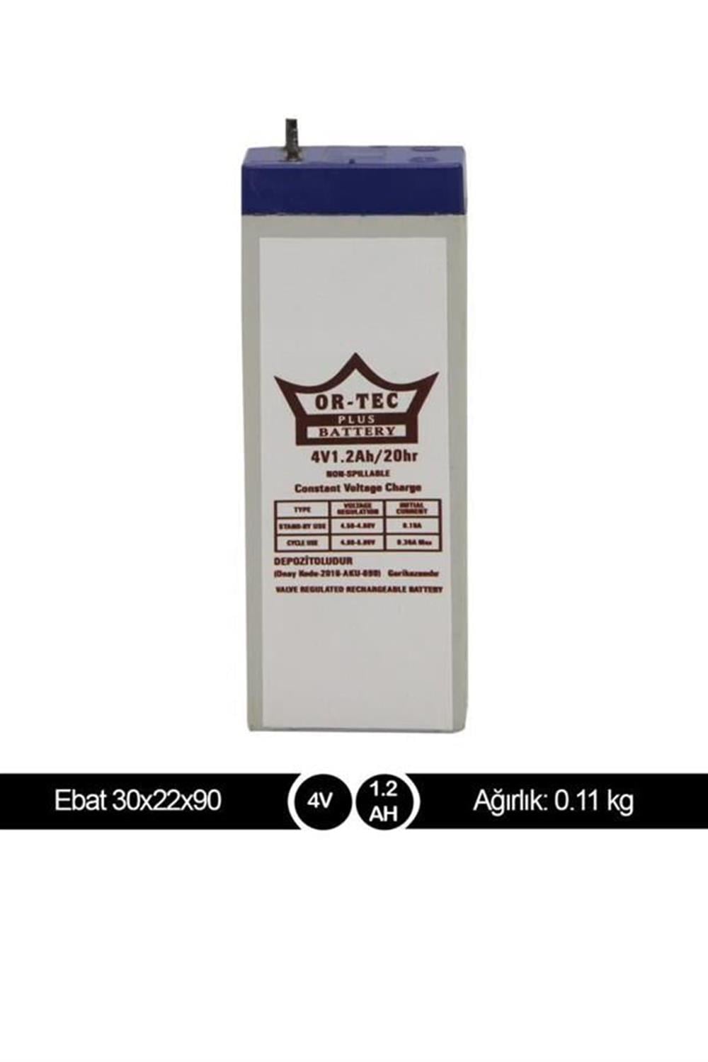 ORTEC 4V 1.2AH AKÜ