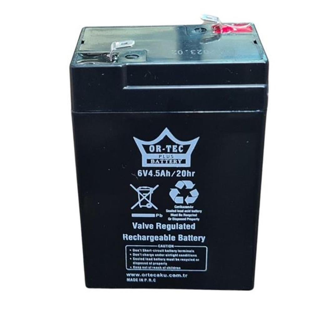 ORTEC 6V 4.5AH AKÜ