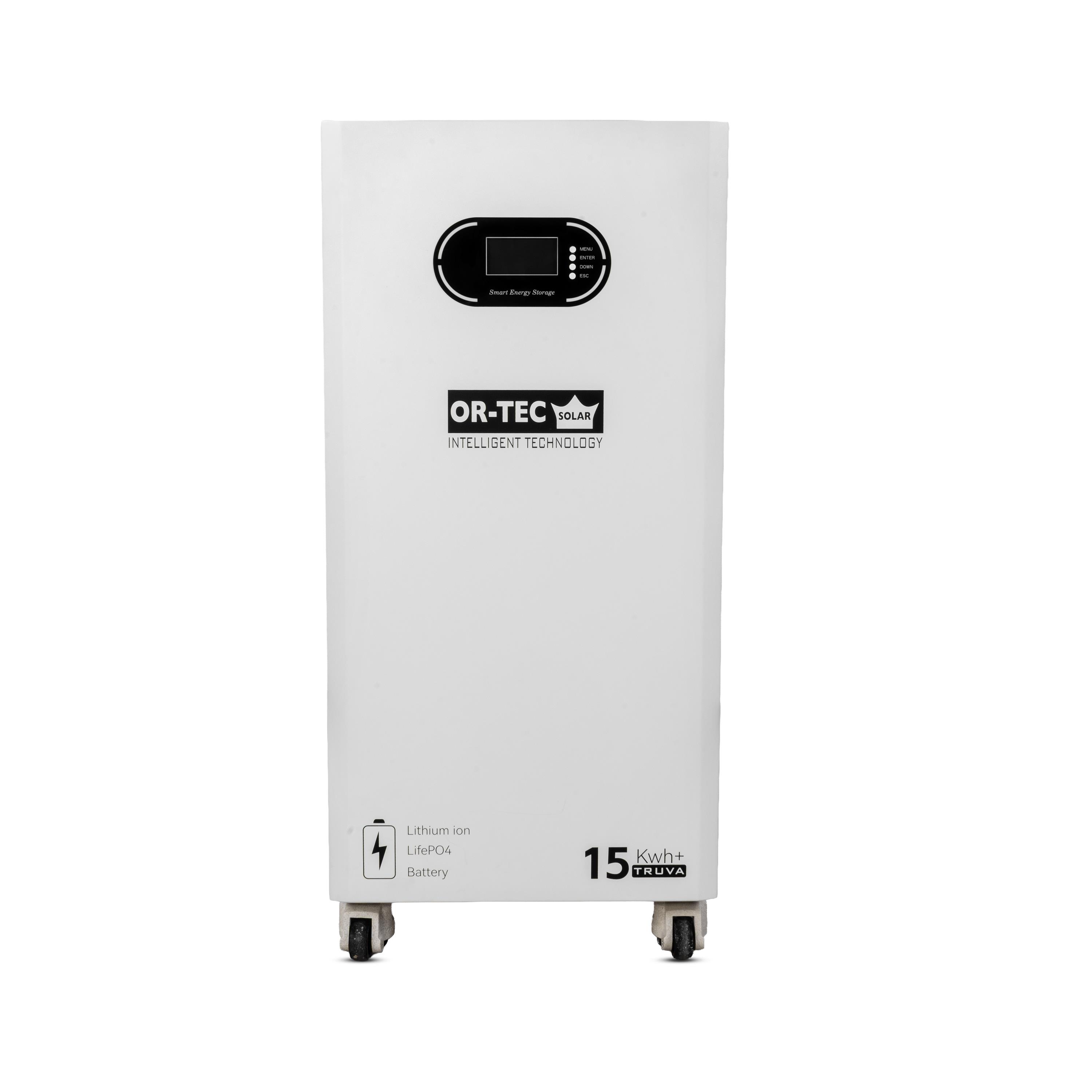 Ortec Solar 10.0 kWh 51.2 V 200 Ah Truva Serisi LiFePO4 Batarya