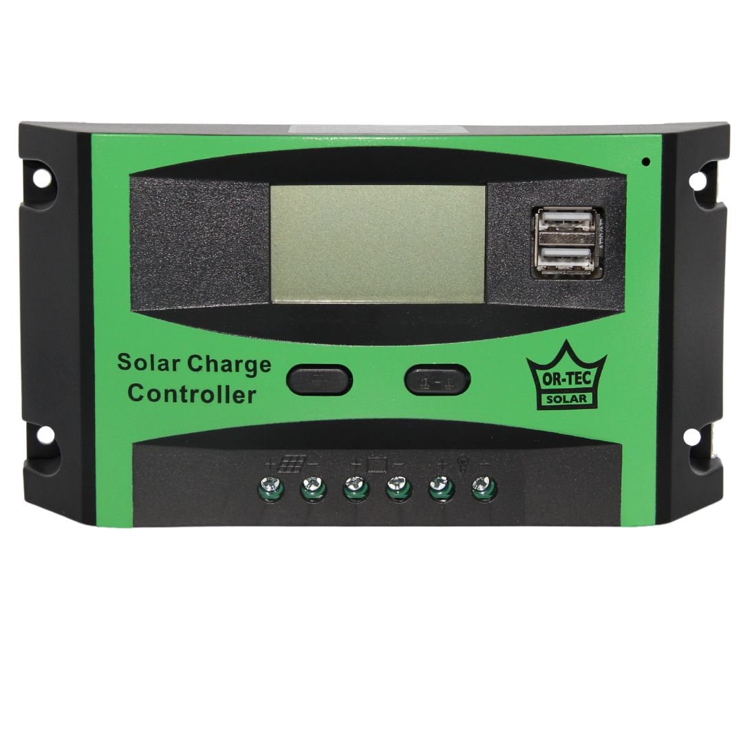 ORTEC SOLAR 12/24V 30A PWM ŞARJ KONTROL CİHAZI