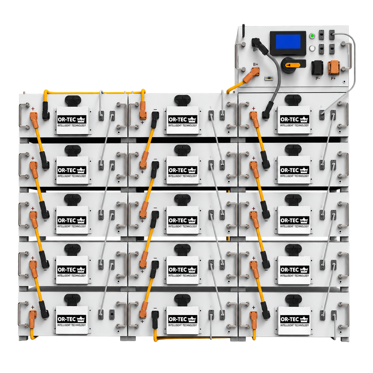 Ortec Solar 60 kWh 614.4V 100Ah Yüksek Voltaj Enerji Depolama