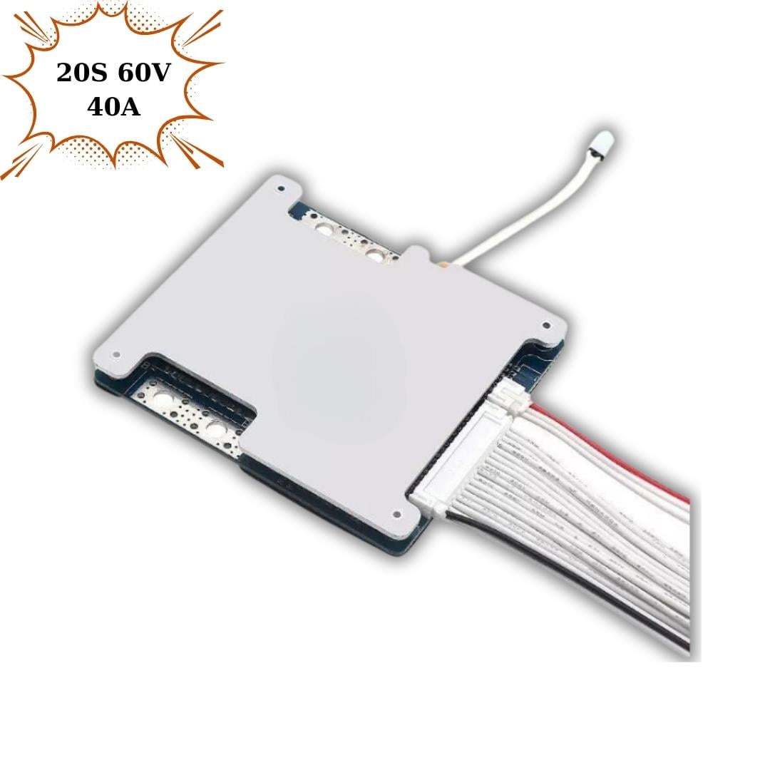 TDT 20S 60V 40A LiFePO4 BMS Balanslı