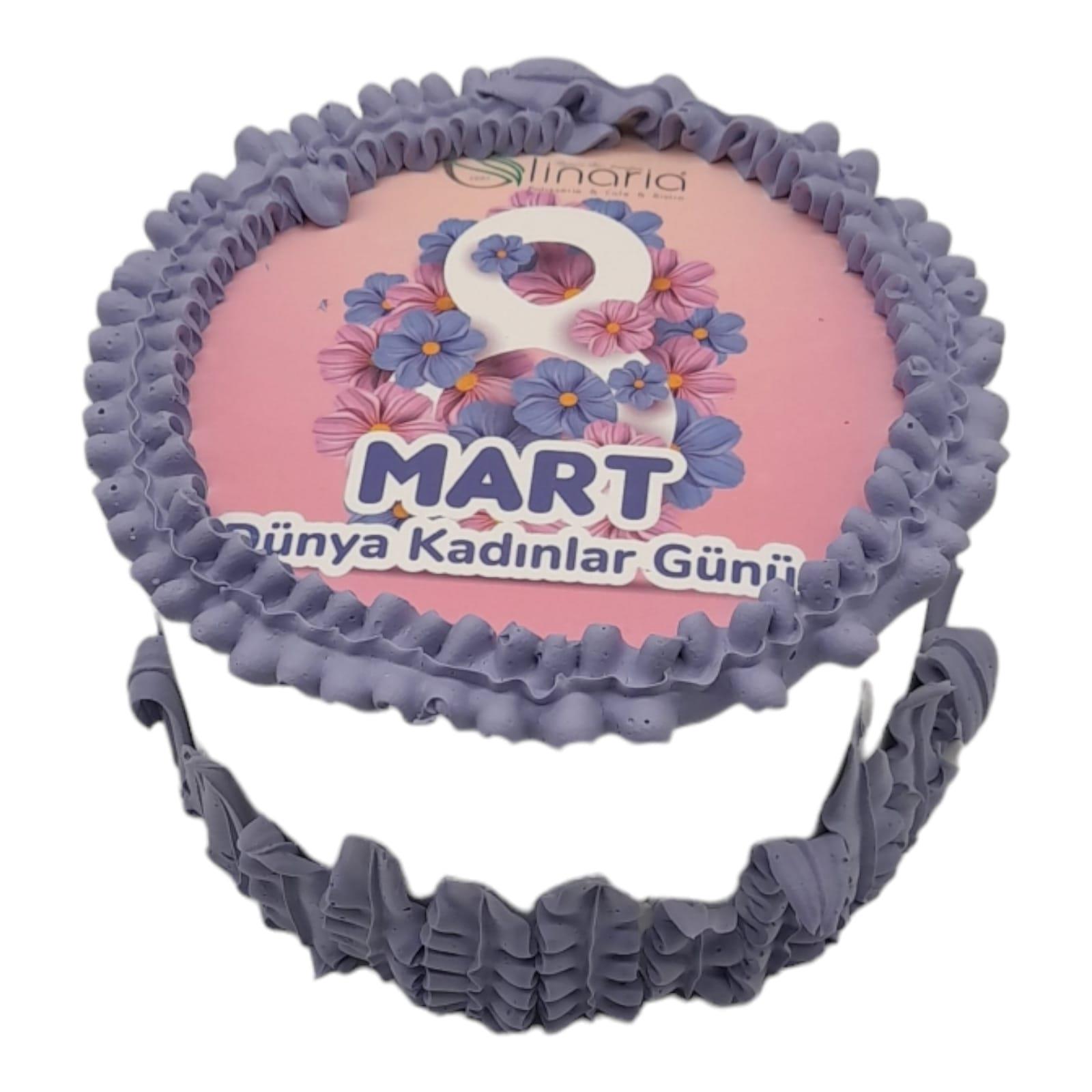 8 Mart Kadınlar Günü Pastası