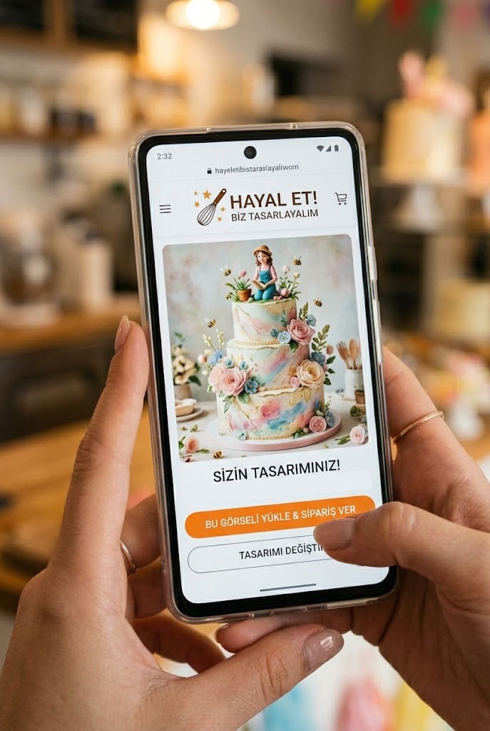 Hayalindeki Pastayı Oluştur
